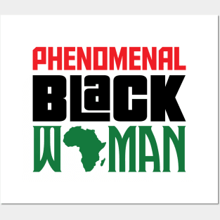 Phenomenal Black Woman Posters and Art